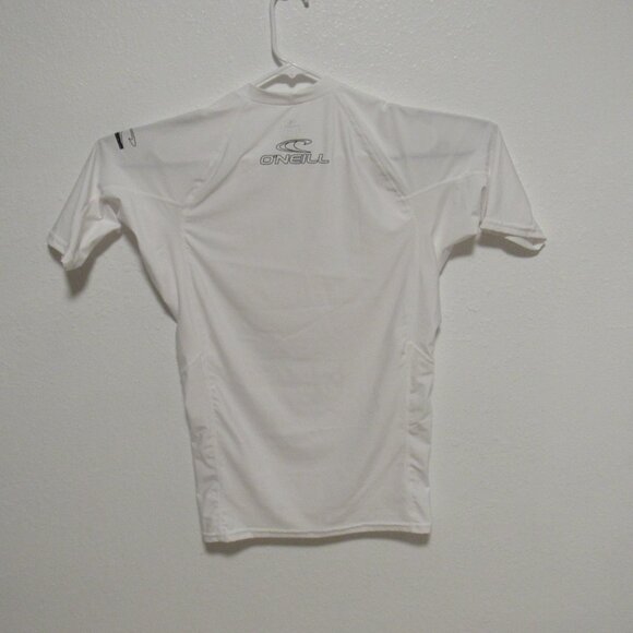 O'Neill Swim Surf Shirt Short Sleeve 50+ UV Protection White Men's size XL - Picture 7 of 7